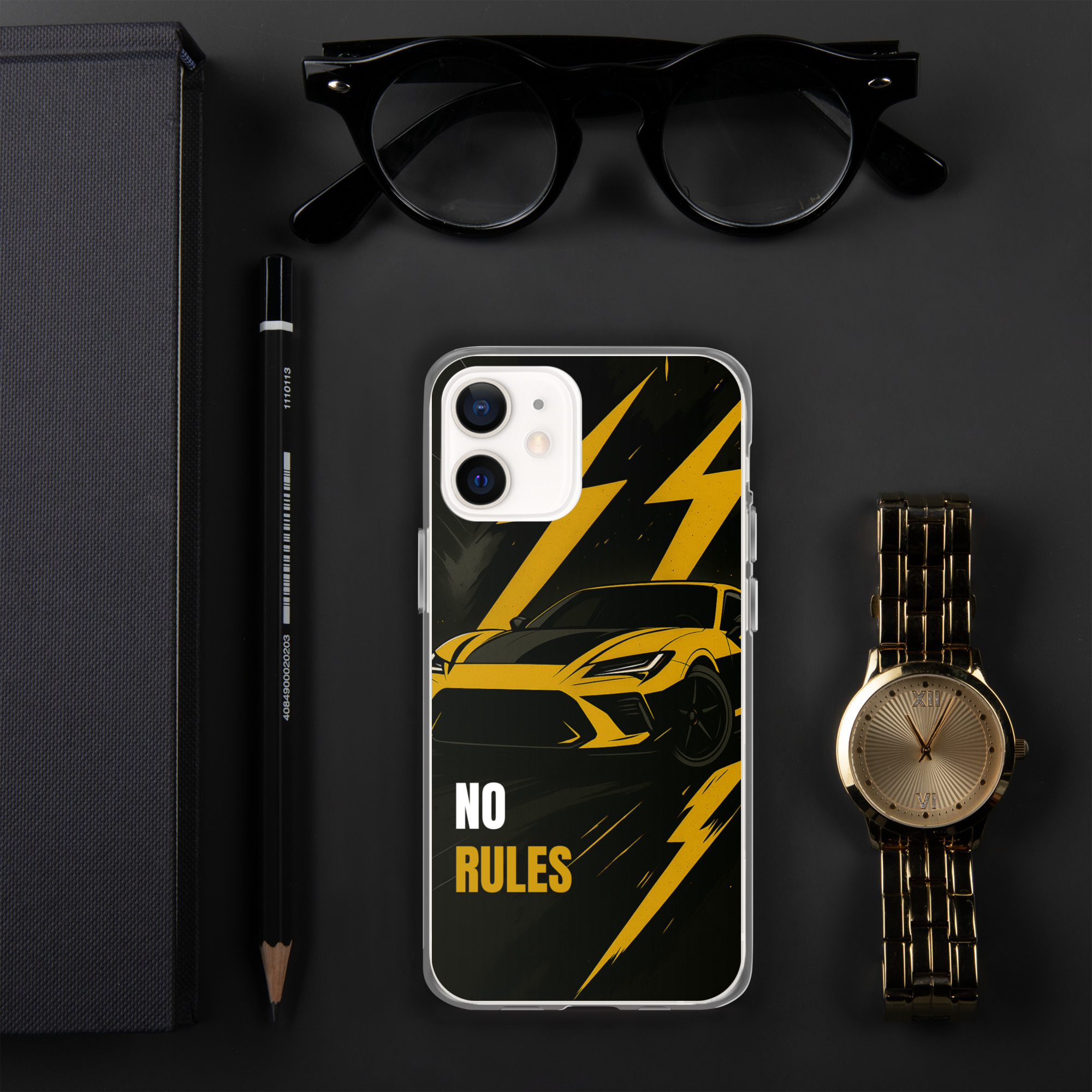 No Rules Clear iPhone® Case - Image 8