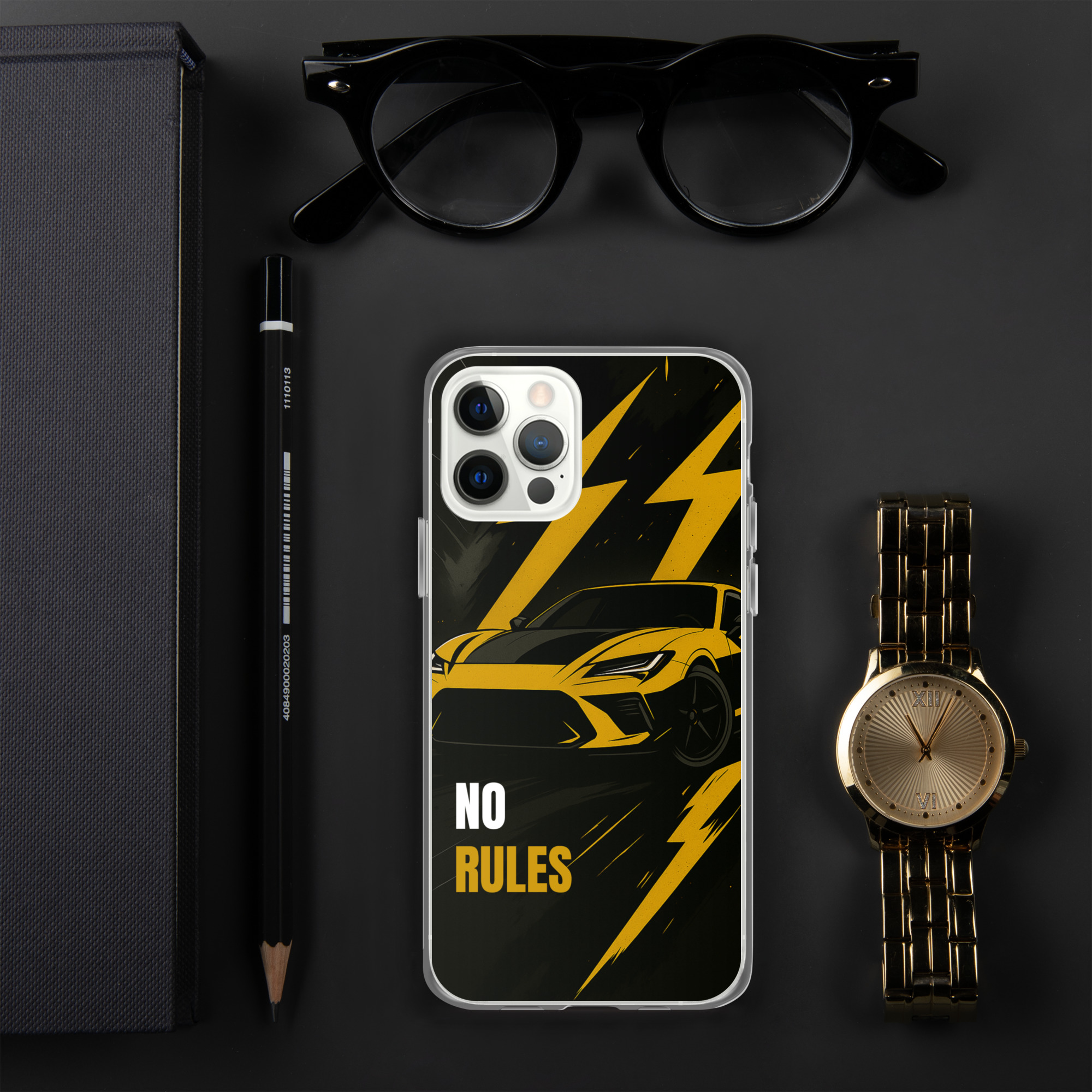 No Rules Clear iPhone® Case - Image 7