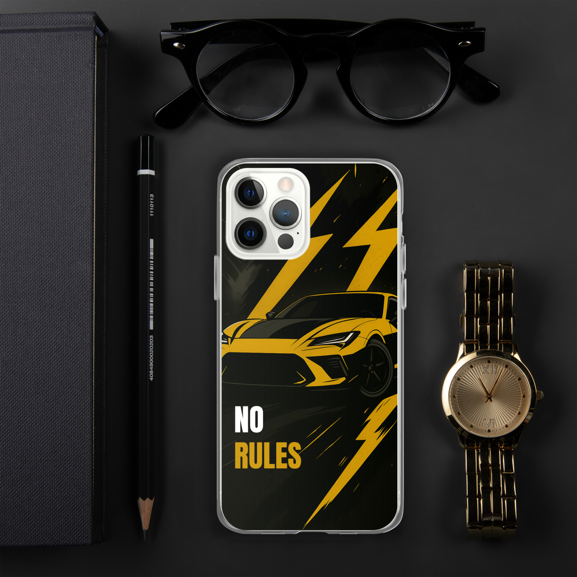 No Rules Clear iPhone® Case - Image 6