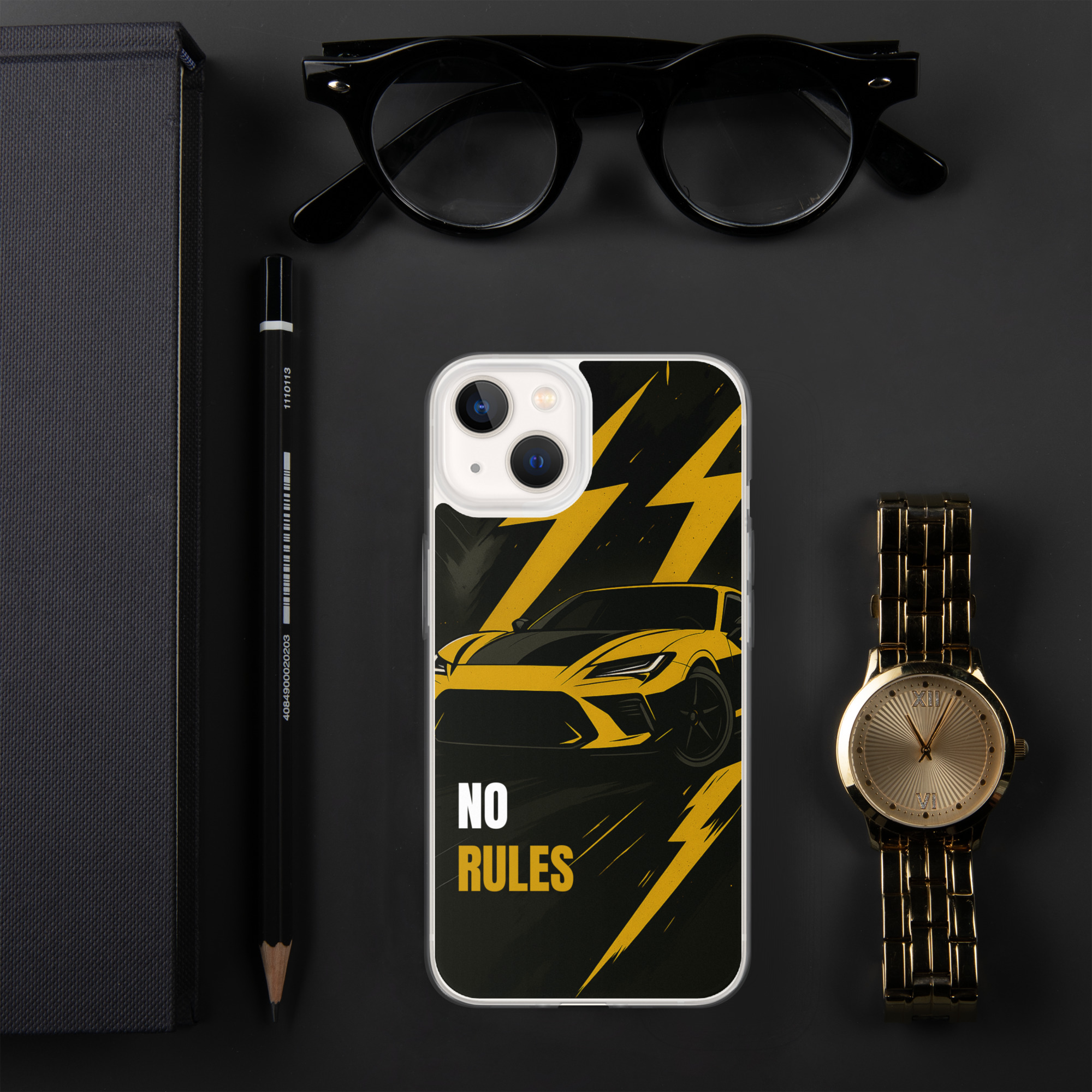 No Rules Clear iPhone® Case - Image 12