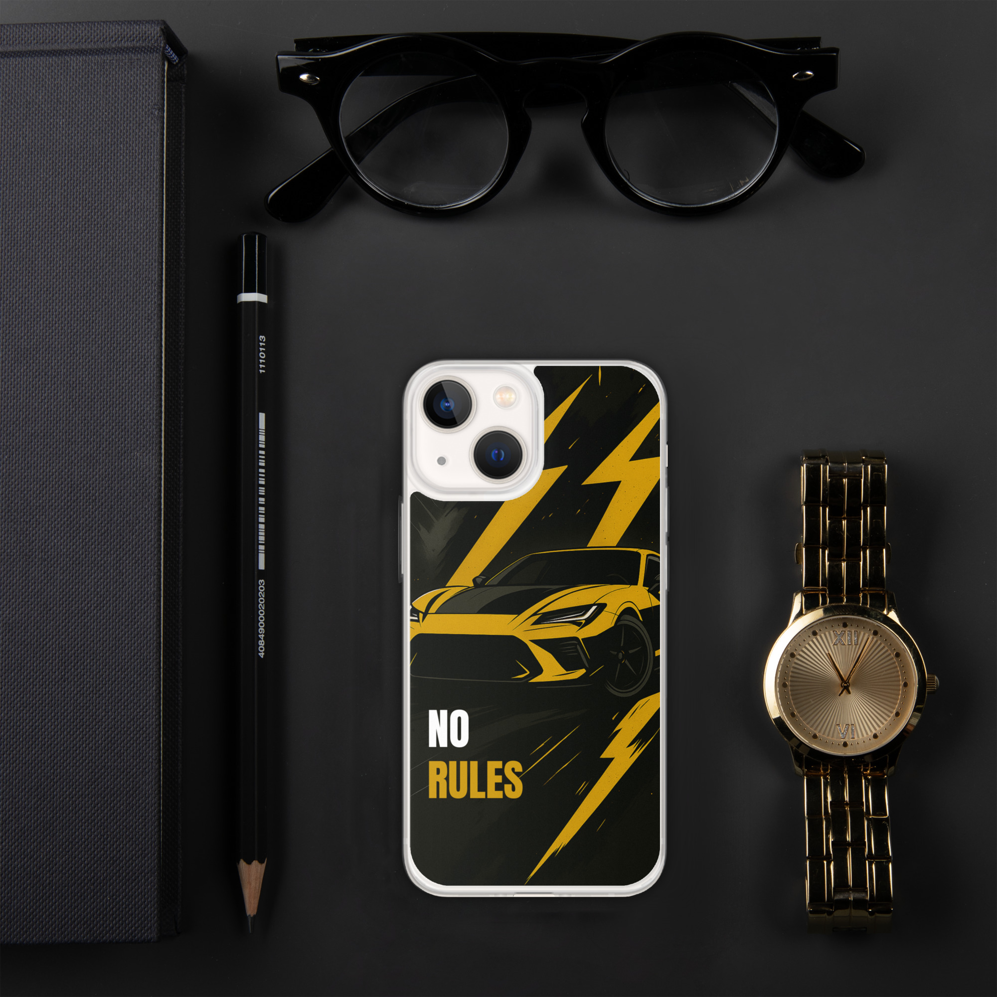 No Rules Clear iPhone® Case - Image 9