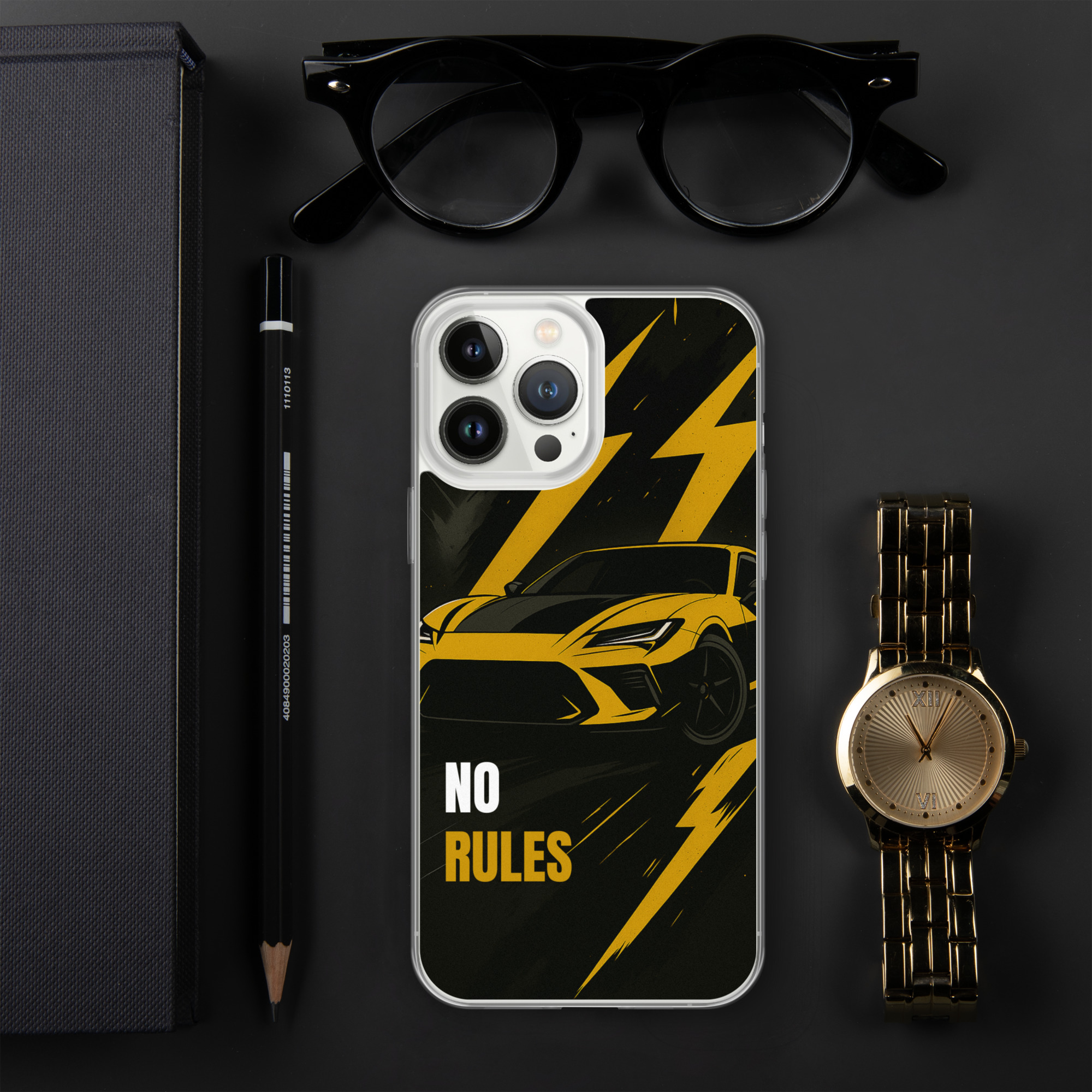 No Rules Clear iPhone® Case - Image 10