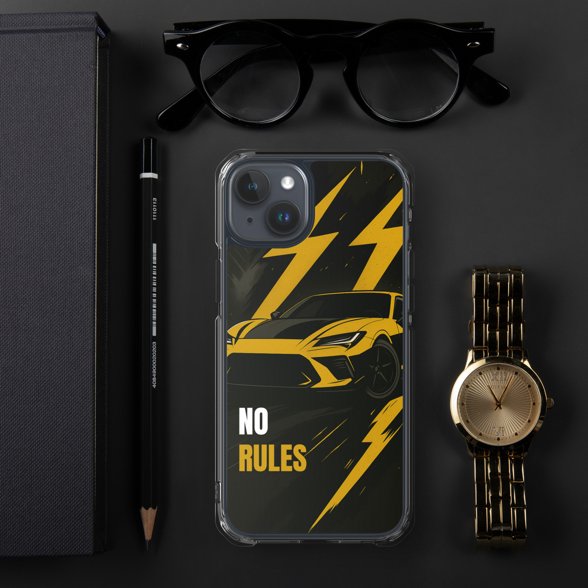 No Rules Clear iPhone® Case - Image 17