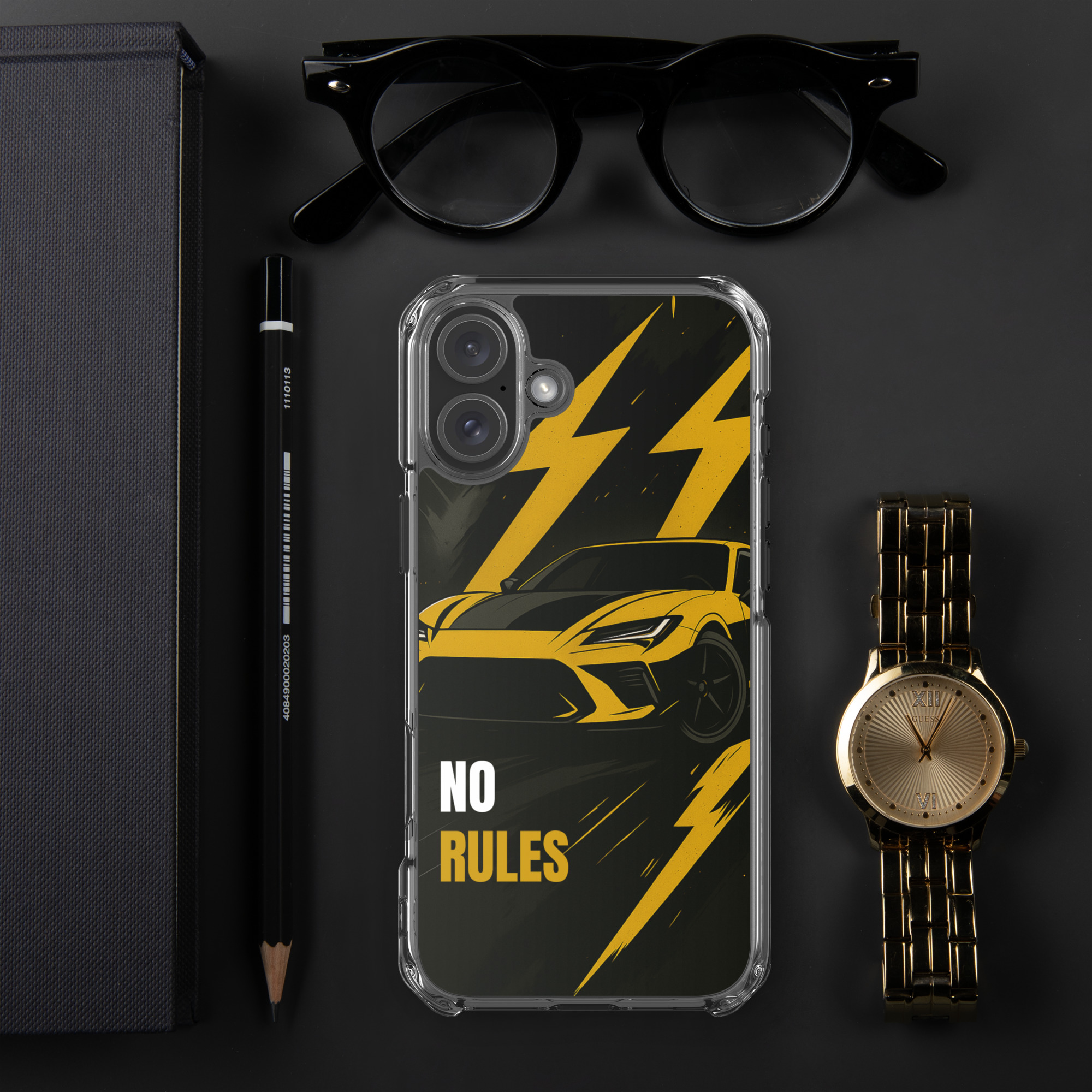 No Rules Clear iPhone® Case - Image 21