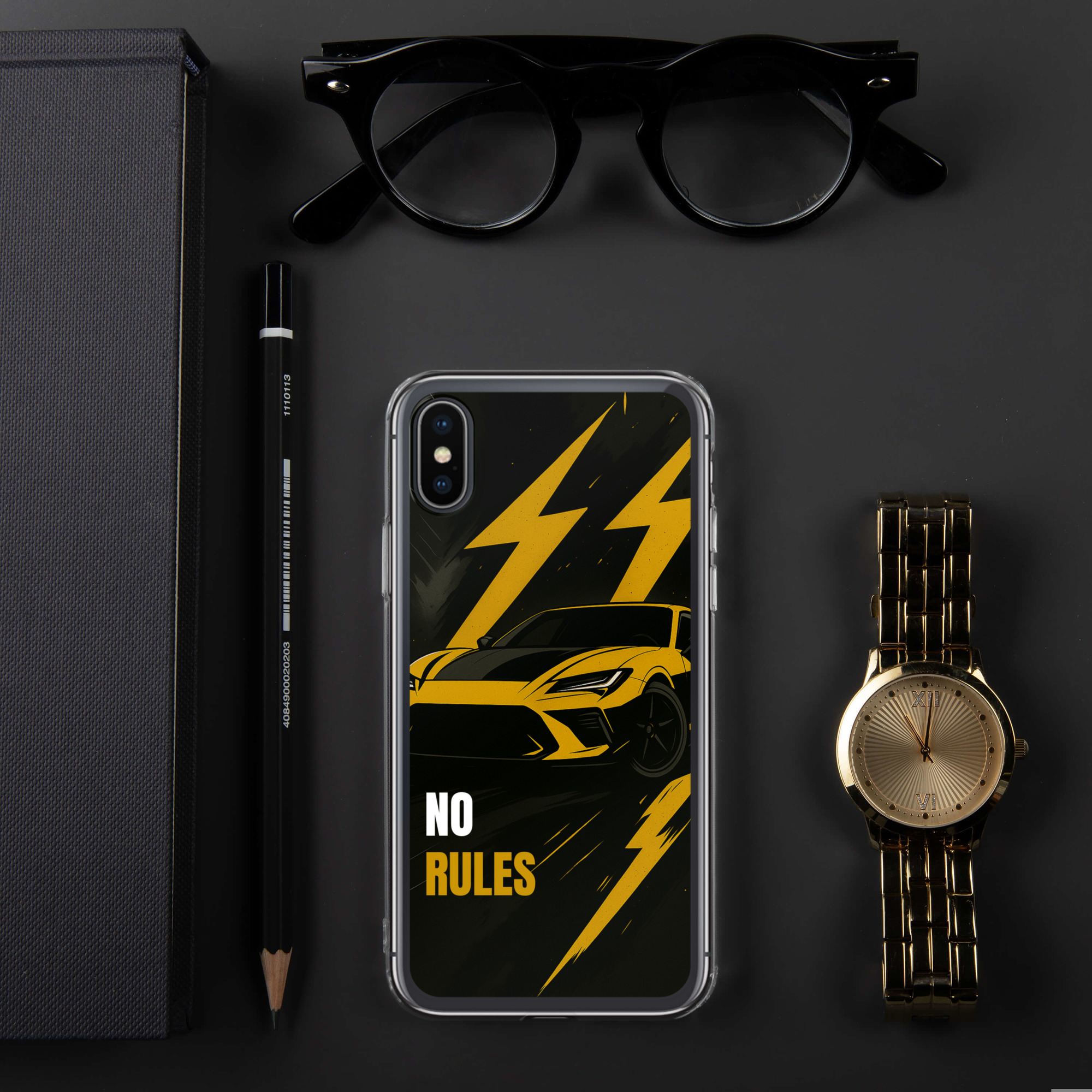 No Rules Clear iPhone® Case - Image 26