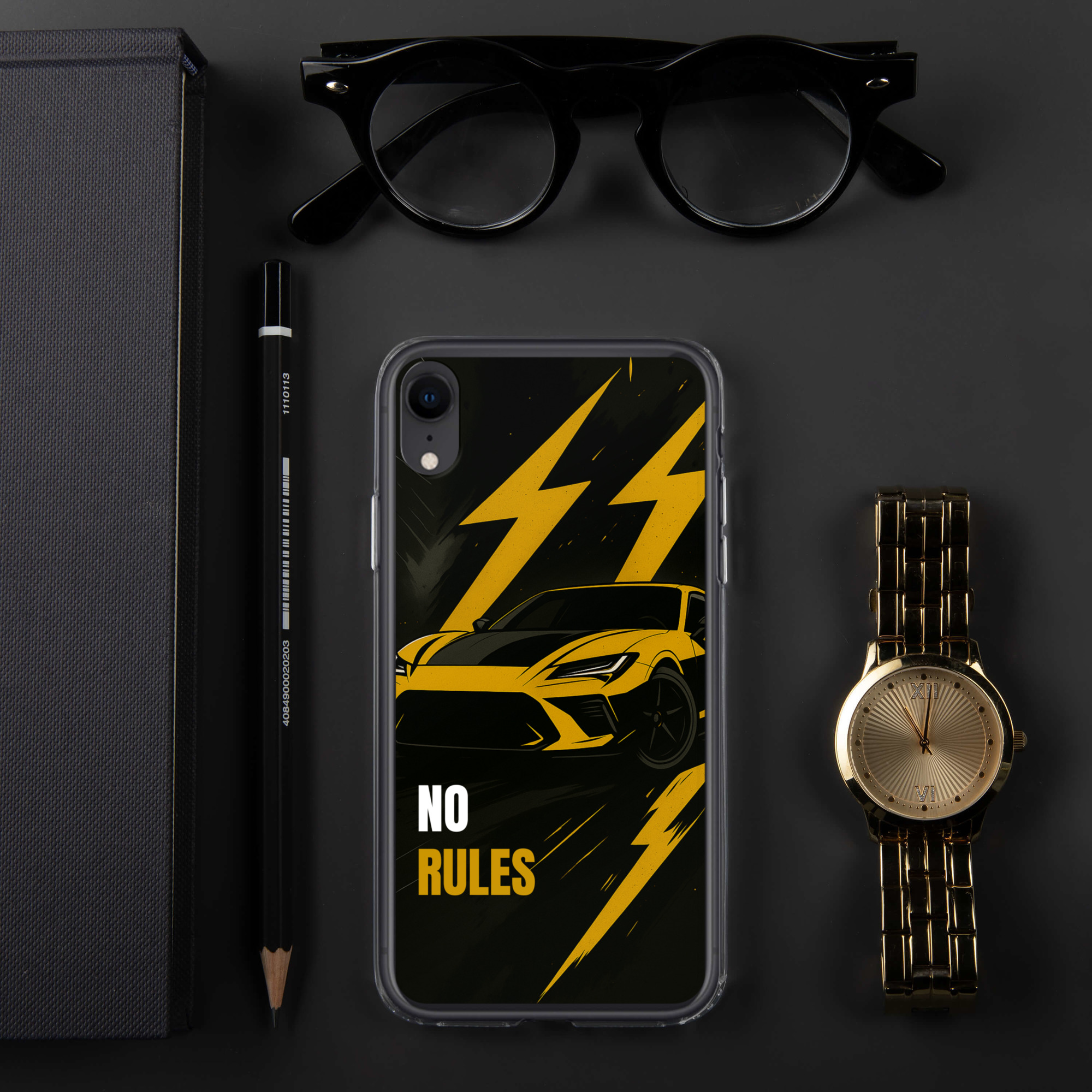 No Rules Clear iPhone® Case - Image 27