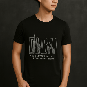 Dubai Typography Unisex T-Shirt