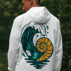 Men’s  “Catch the Drift” Coastal Windbreaker