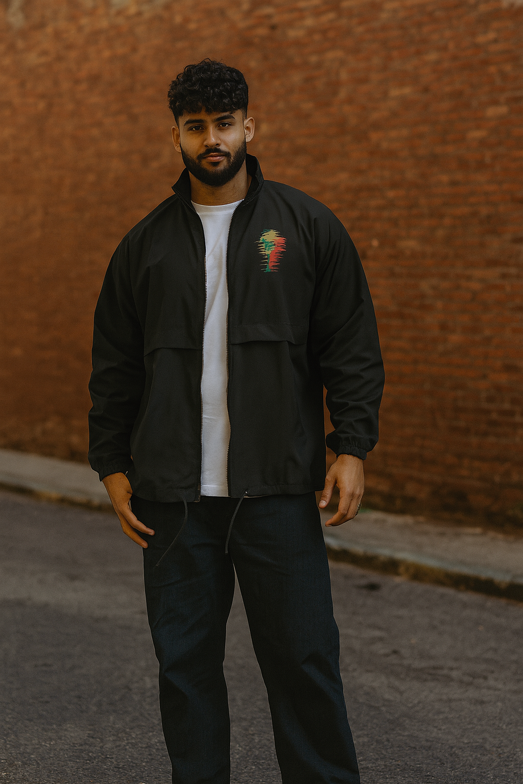 Drift Palms Unisex Windbreaker
