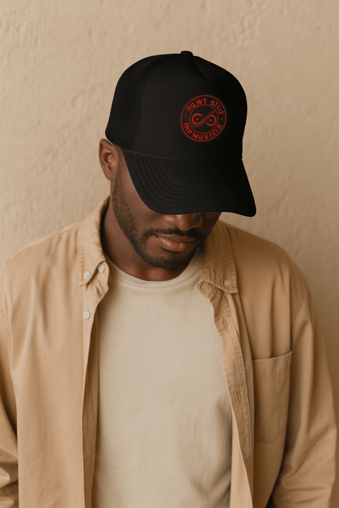 “Frequency Badge” Puff Embroidered Hat