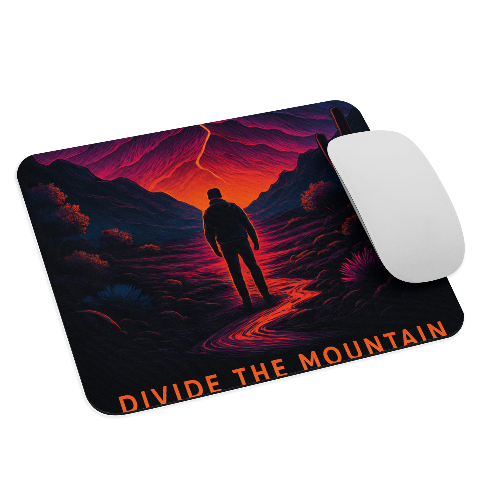 Divide the Mountain Mouse Pad