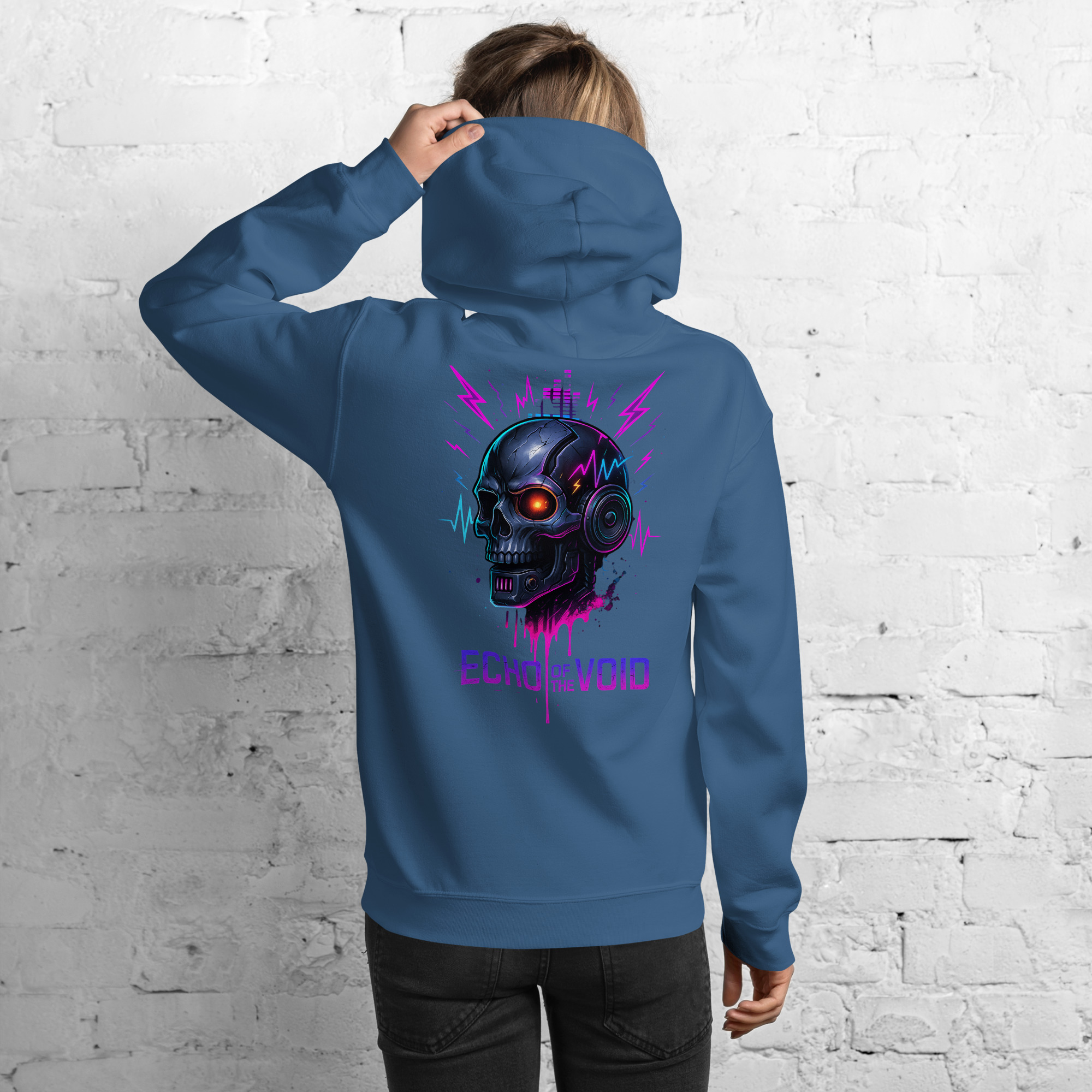 Echo of the Void Unisex Hoodie - Image 3